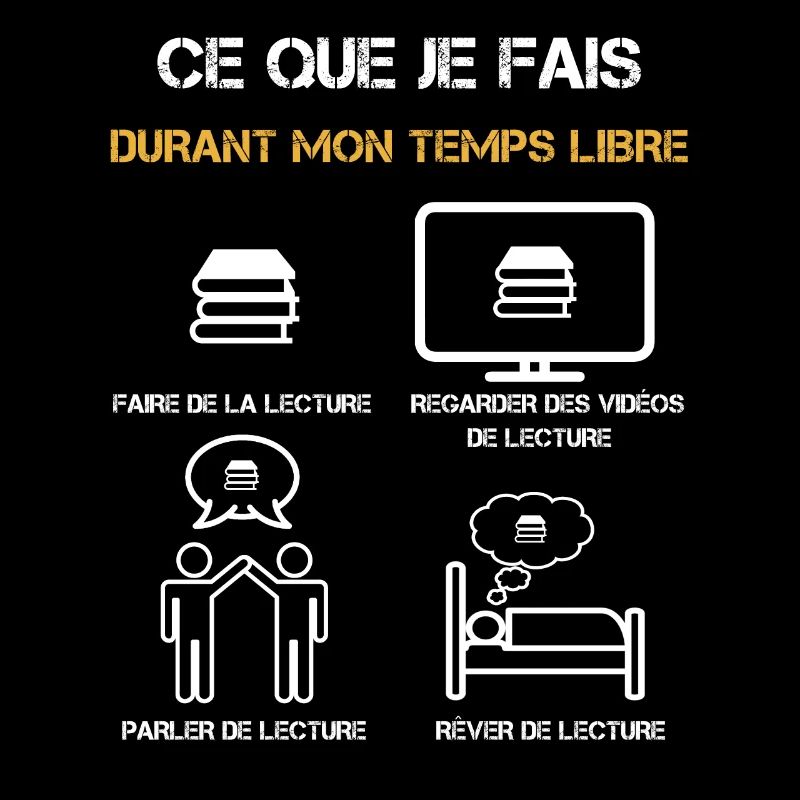 lecture temps libre humour