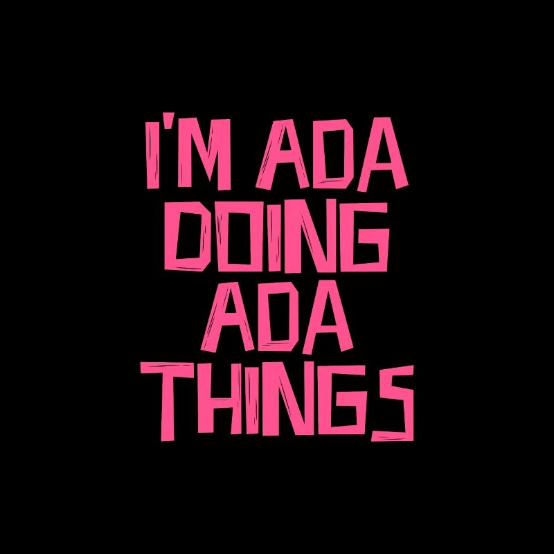 I'm Ada doing Ada things