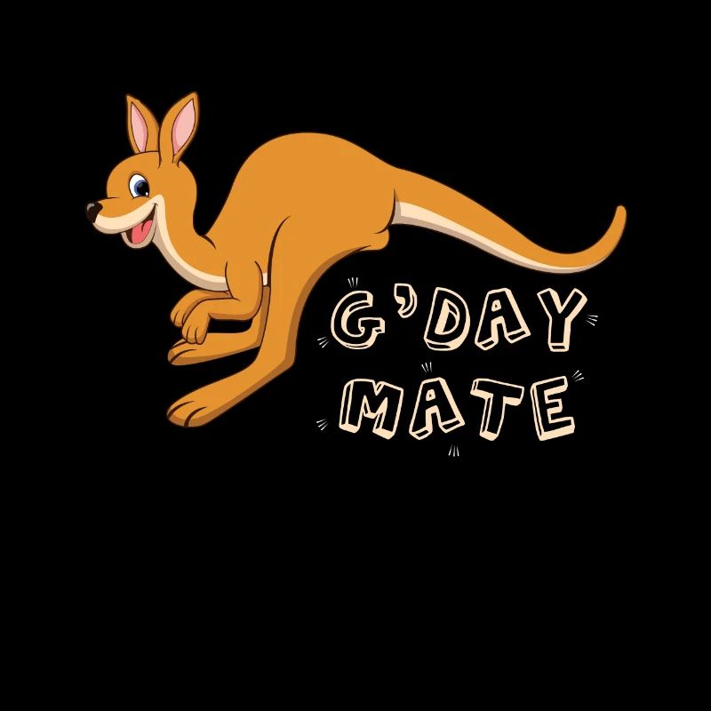 Australian Greeting Australia Day Kangaroo