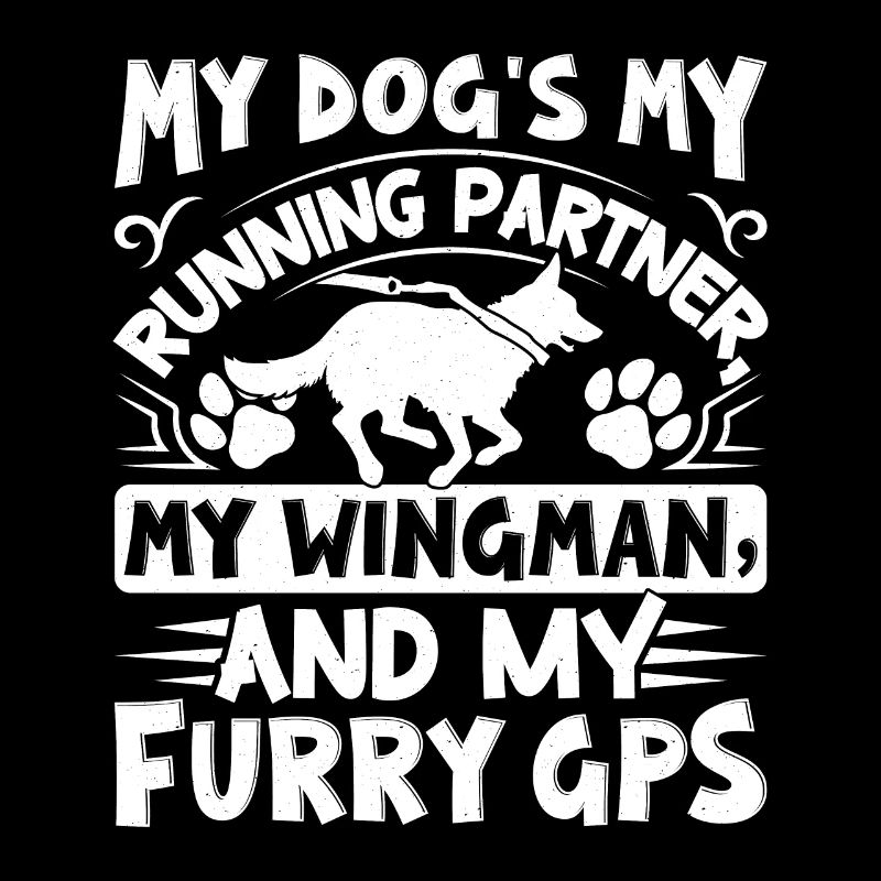 Chien de course Canicross Design