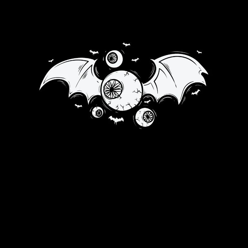 Gothic fliegendes Auge Horror Grusel