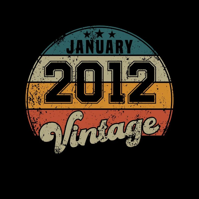 Vintage Geburtstag - Januar 2012 - Geschenkidee