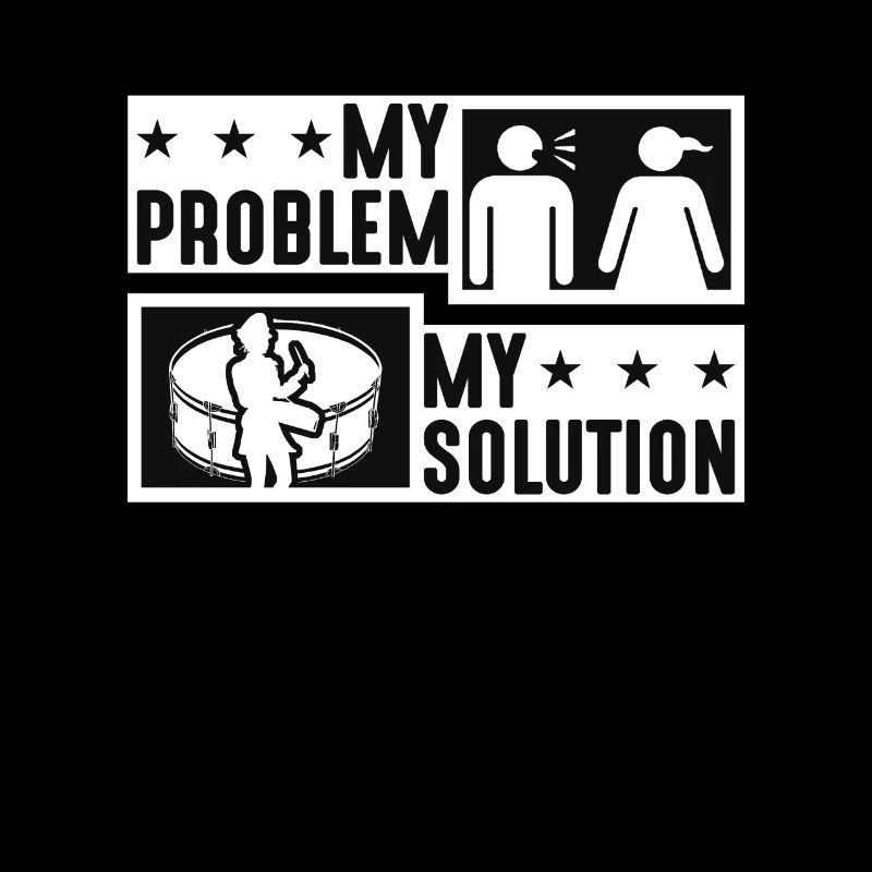 Snare Drum Player My Problem My Pictogram Mom Dad