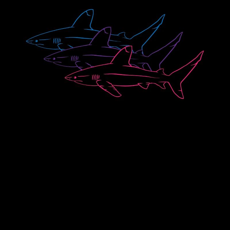 Requins Néon Duo Majesté Océan