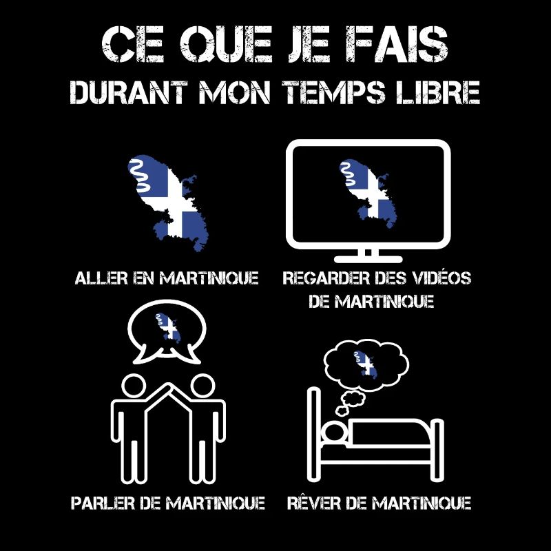 Freizeit Martinique Flagge