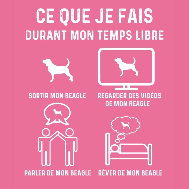 beagle temps libre cadeau