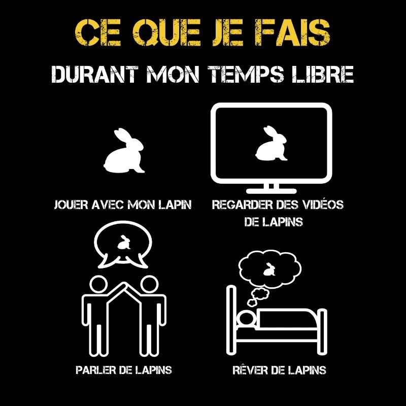 cadeaux temps libre lapin