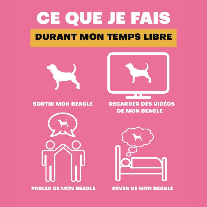 cadeau beagle temps libre