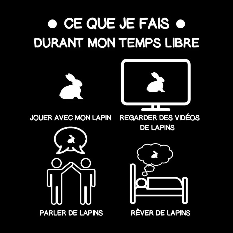 cadeau temps libre lapin