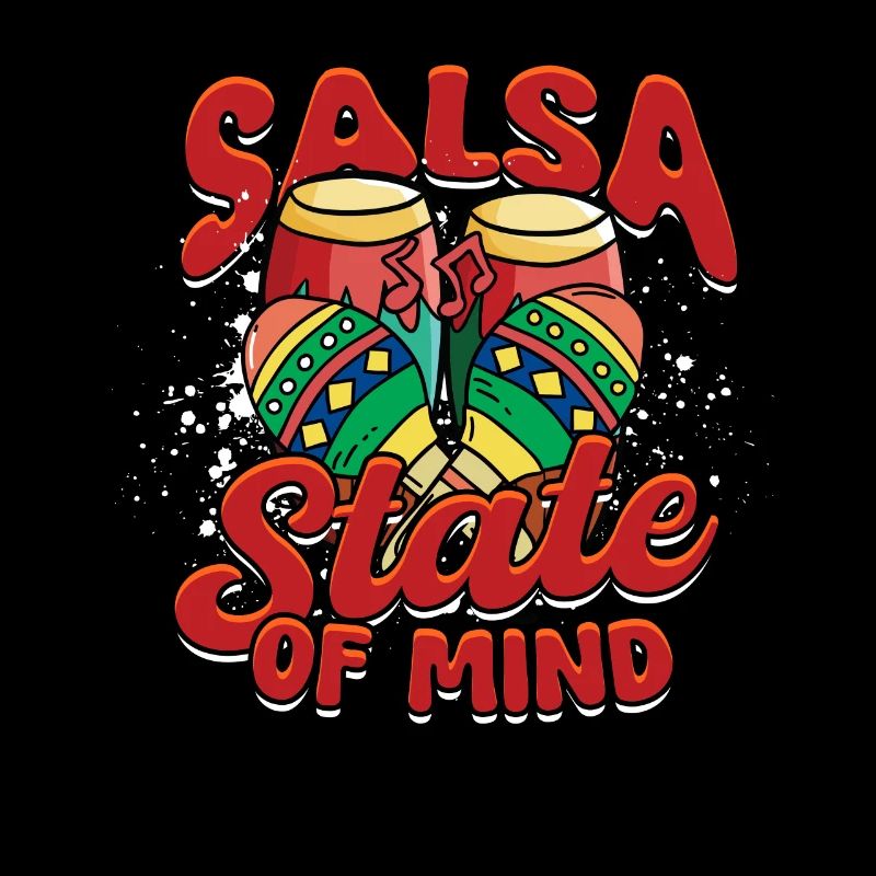 État d’ de la salsa Salsero Salsera