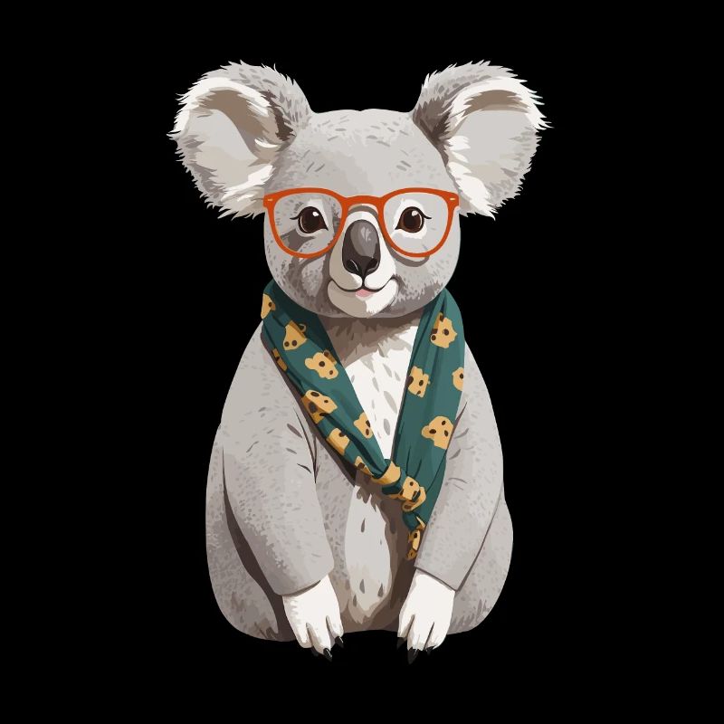 Drôle Koala Maman Mignon Maman Koala Ours