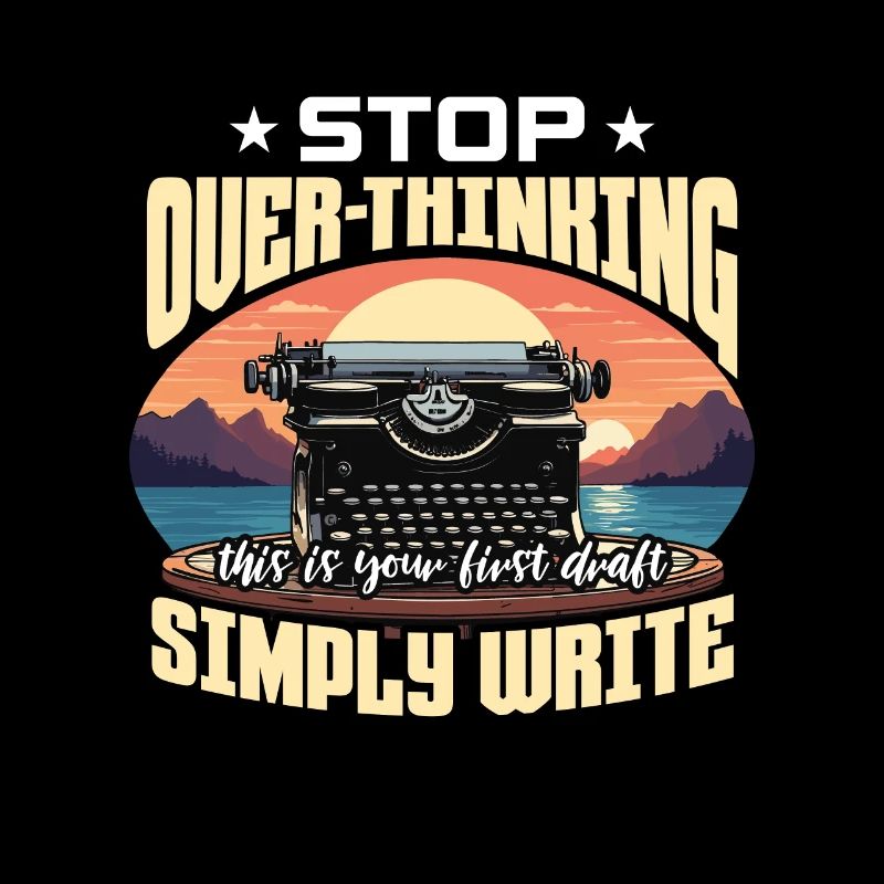 Writing Stop Over-Thinking Content Writer Novelist