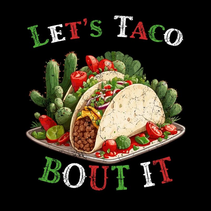 Drôle de tacos Dicton Cinco De Mayo Mexicain
