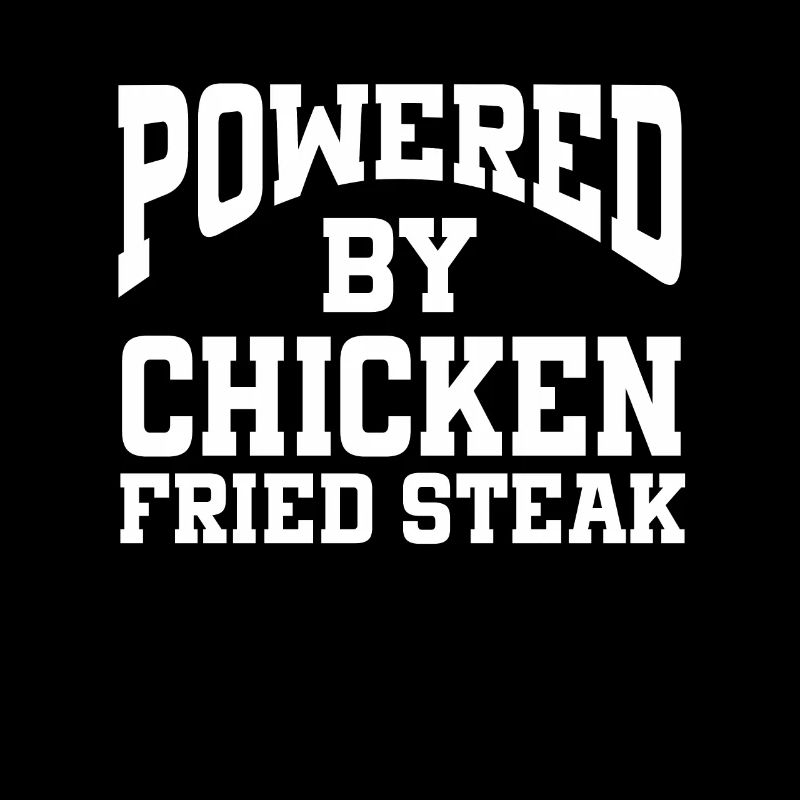 Alimenté par le steak frit au poulet