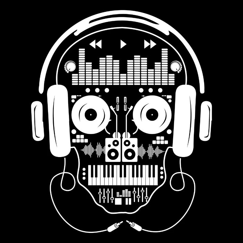 DJ Skeleton Hard Techno Dark Tekno