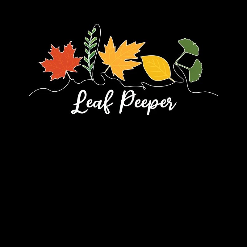 Leaf Peeper Kawaii Foliage Leaf Peeping