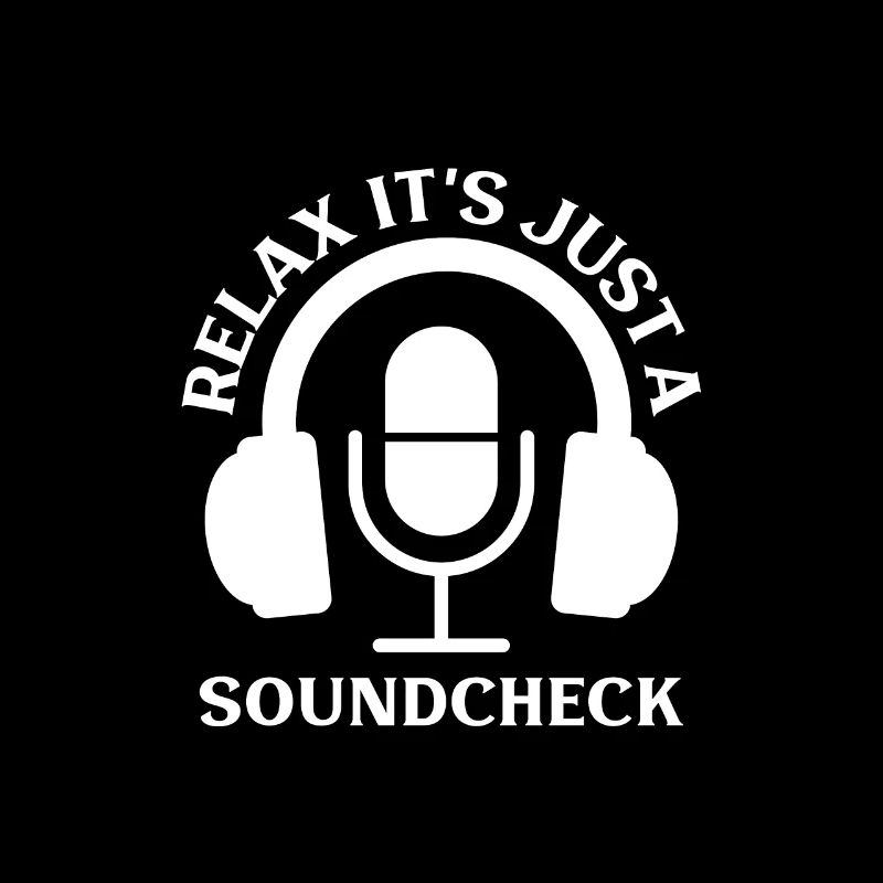 Just a sound check - sound engineer