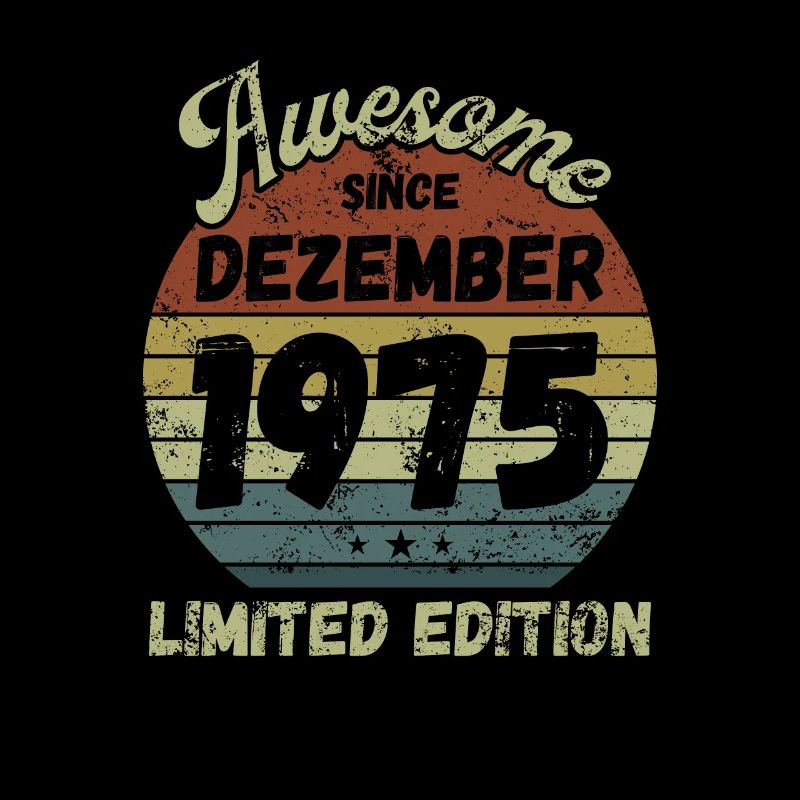Awesome since December 1975 - Geburtstag