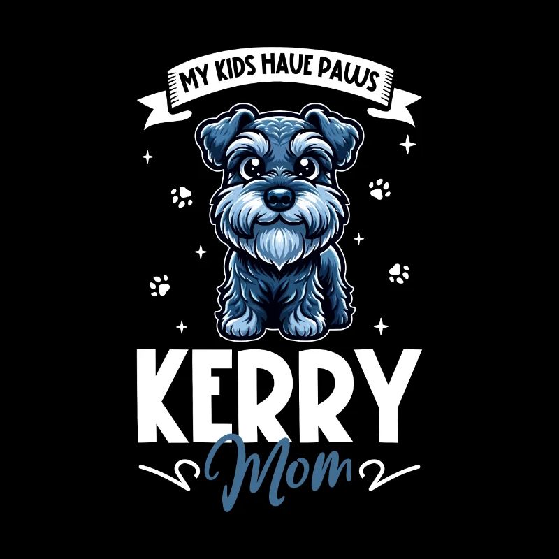 Kerry Blue Terrier Mom