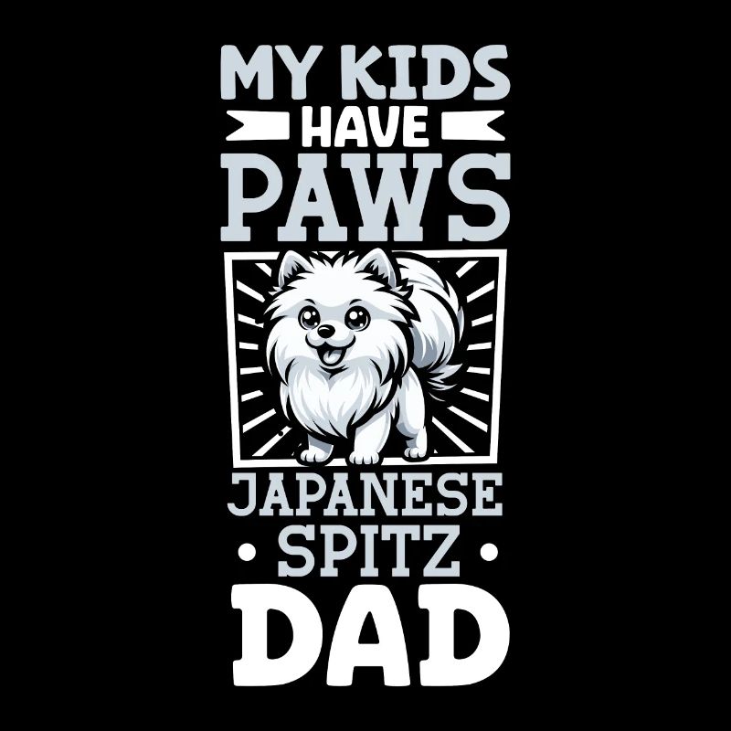 Japanese Spitz Dad