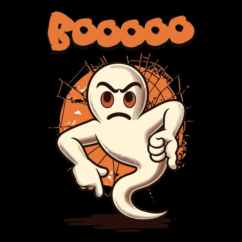 Booing Ghost Drôle Ghost Design Jeu de Mots