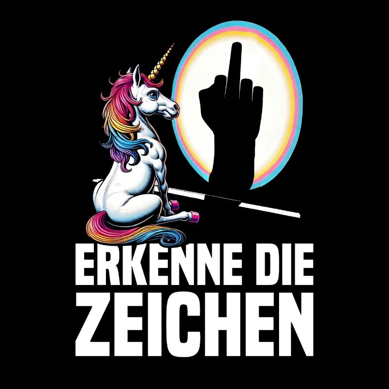 Recognize the Signs Unicorn Shadow Funnier