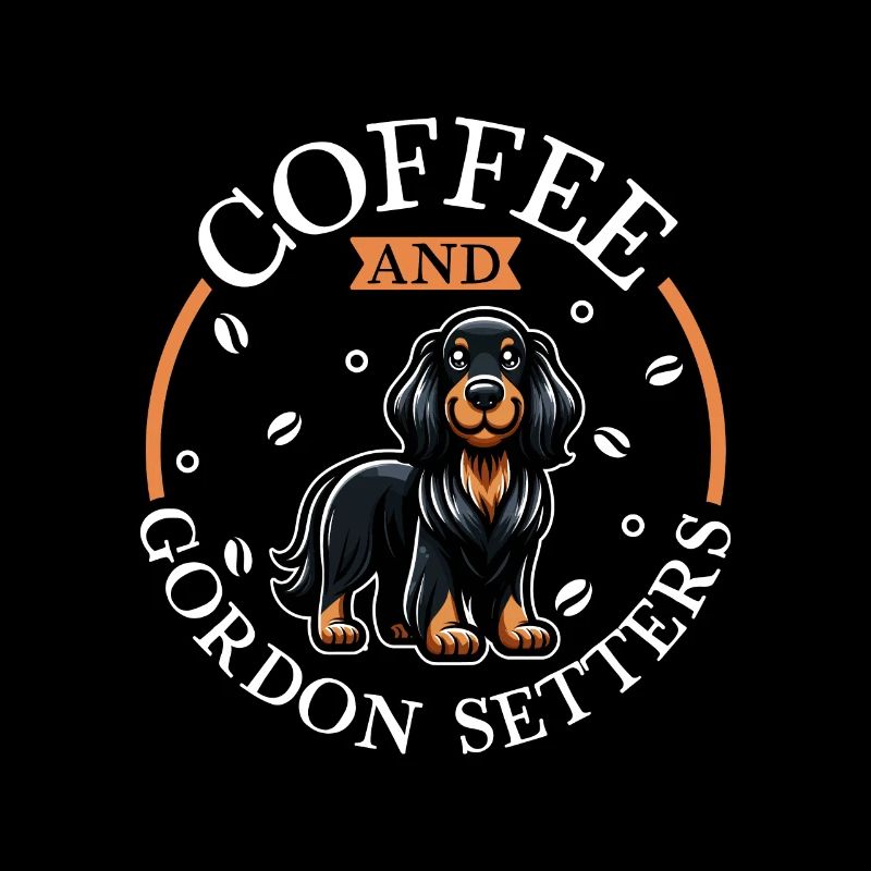Coffee et Gordon Setter