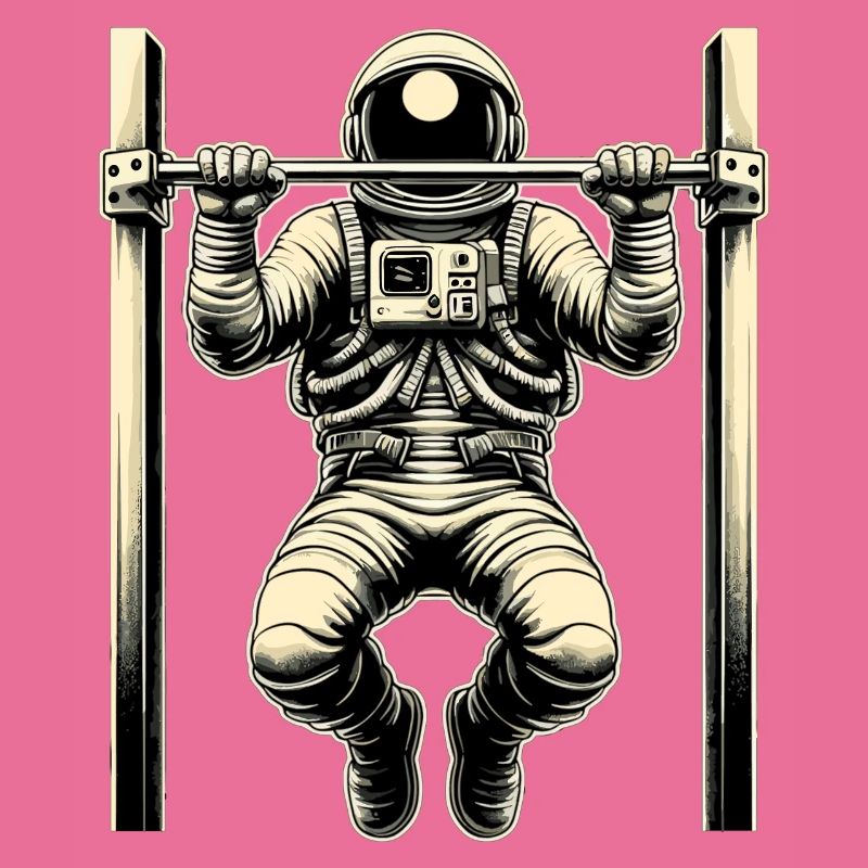 Calisthenics Astronaut Pull-ups Gift