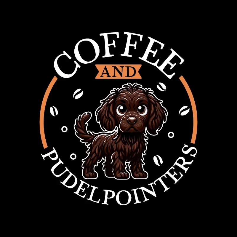 Coffee and poodle pointer