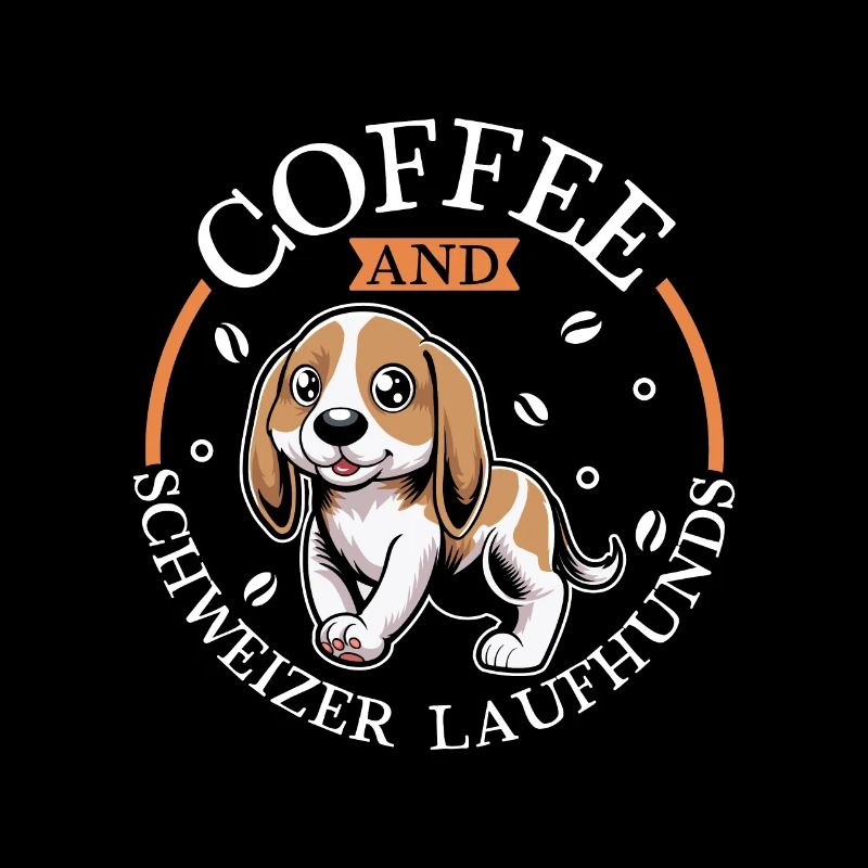Kaffee und Schweizer Laufhund