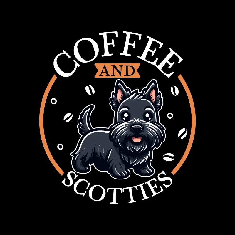 Café et Scottish Terrier