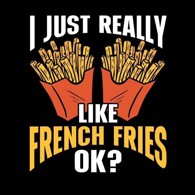 Frites Nourriture Jeu de mots Pomme de terre
