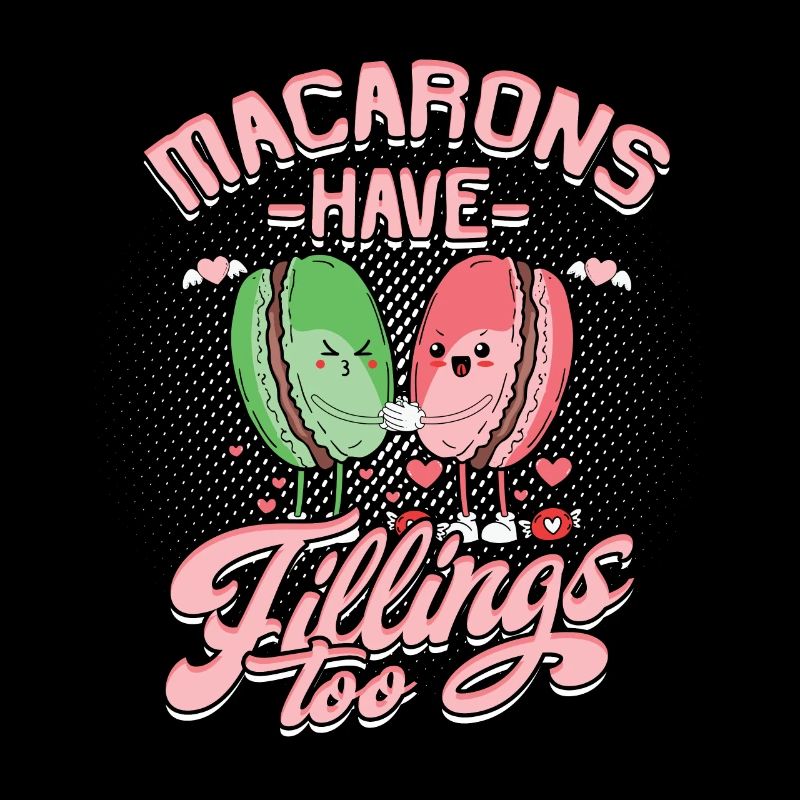 Les macarons ont aussi des garnitures