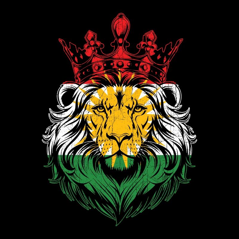 Kurdistan Lion Kurde Kurde Kurde Kurde
