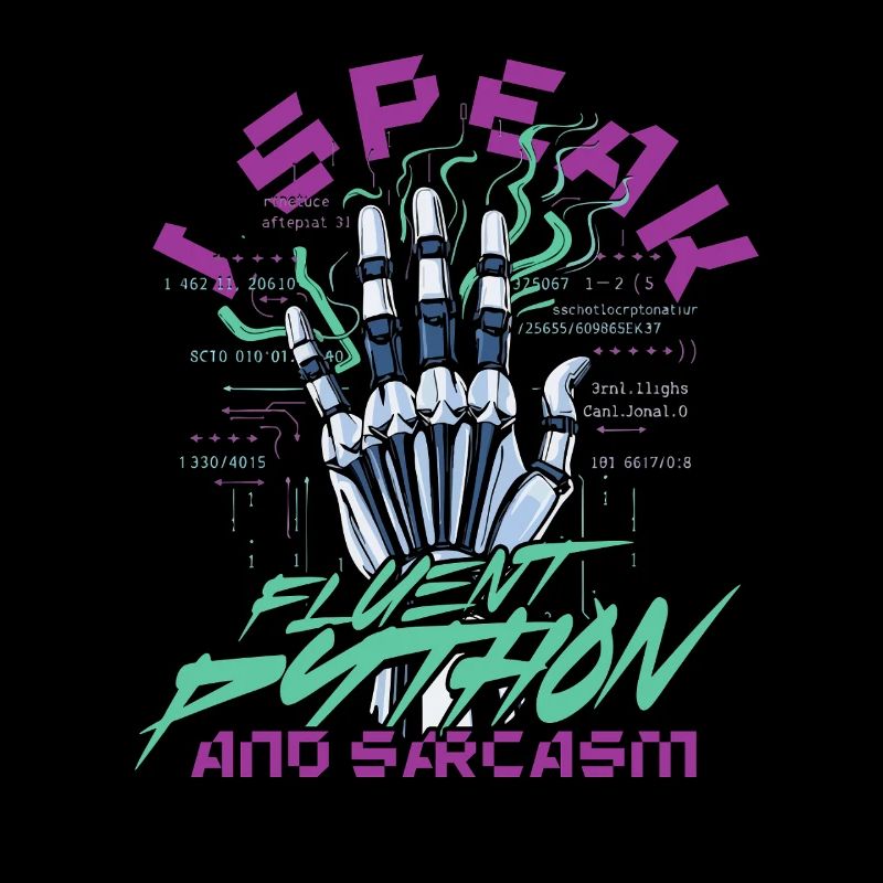 Linguiste informaticien, Python courant et sarcasme