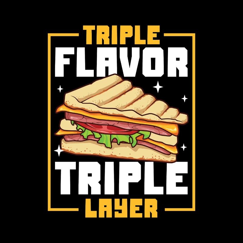 Three Layers - Three Tastes - Club Sandwich