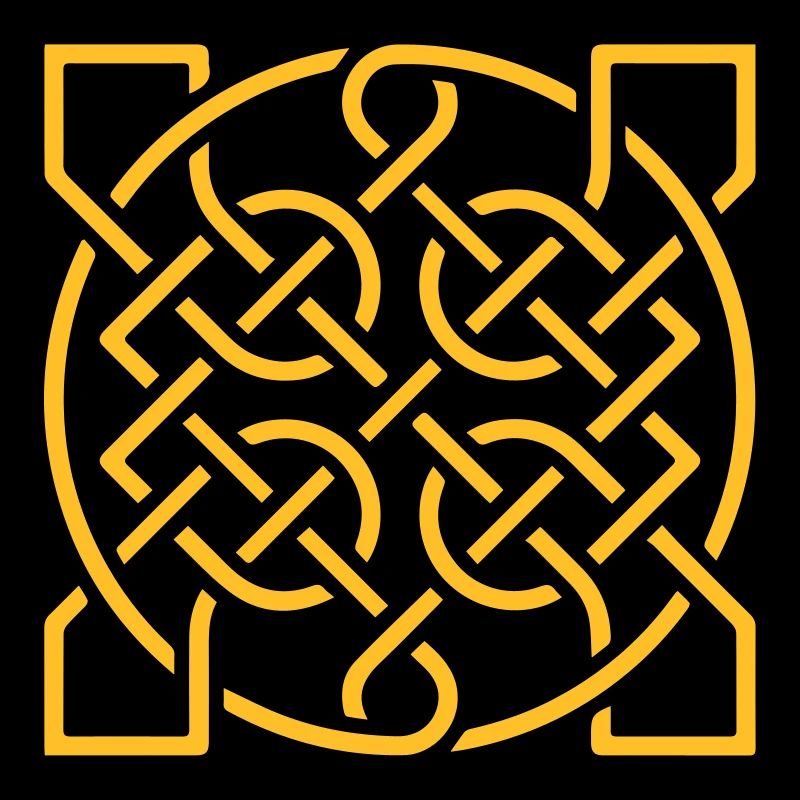 Knot pattern Motif de noeud