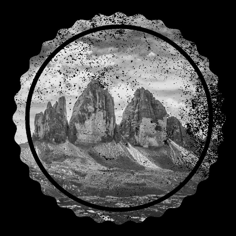 Trois Cnes Dolomites Forme géométrique Polygone