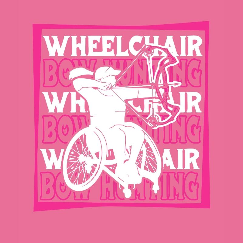 Bogenjagd Bogenjäger Rollstuhl