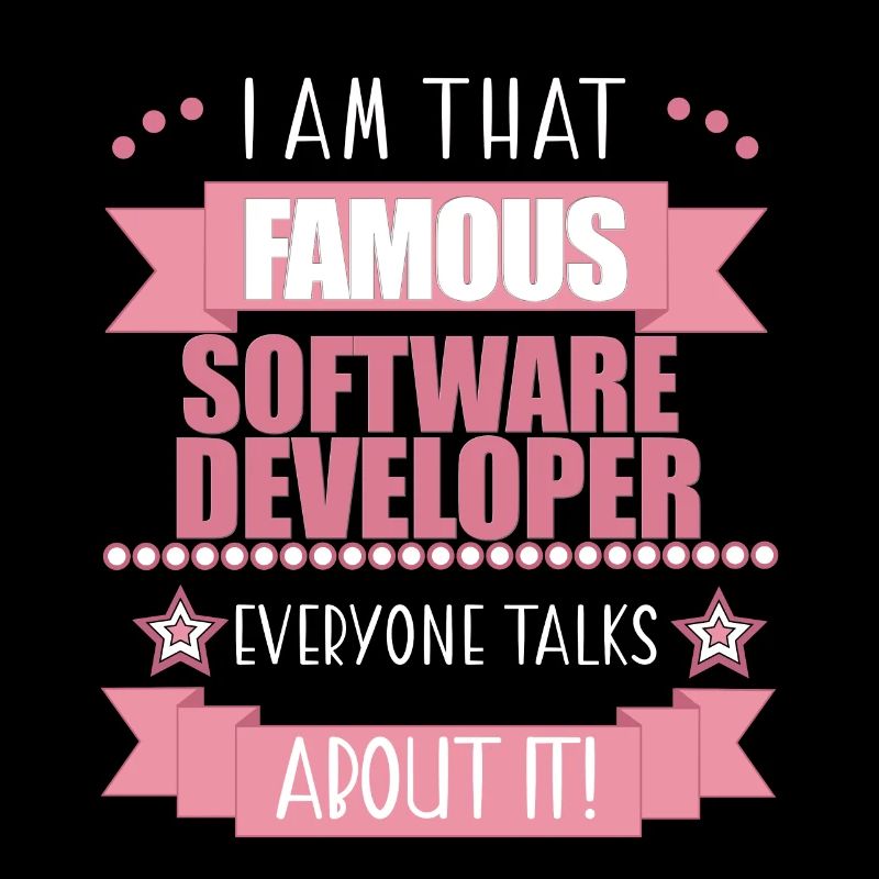 Software Developer Profession Ladies Gift