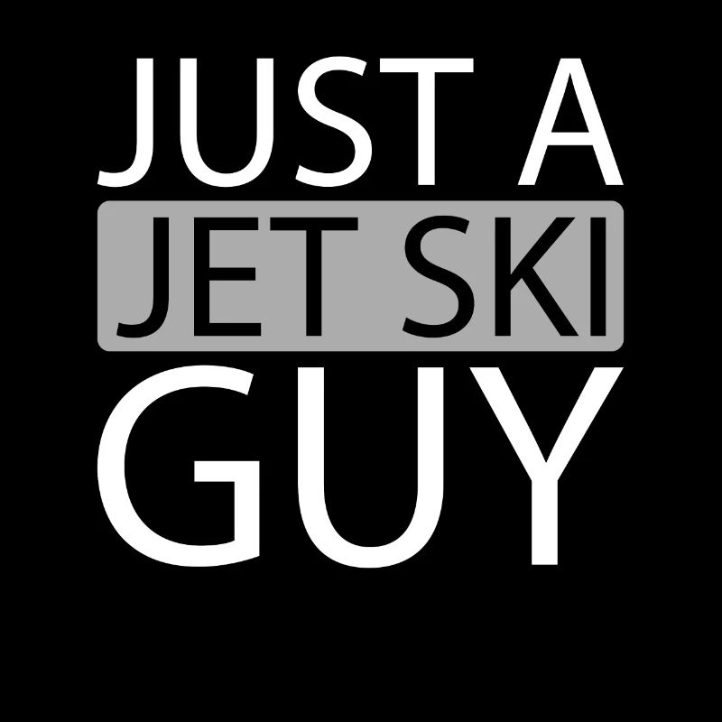 Jet Ski juste un gars de Jet Ski