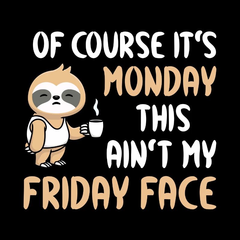 Faultier Montag