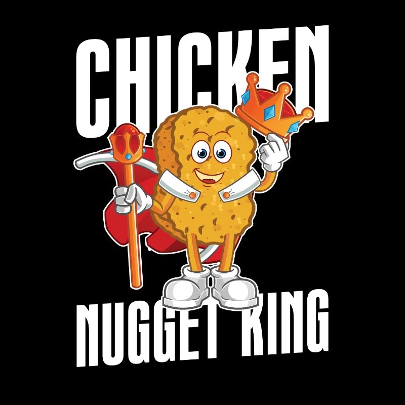 Chicken Nugget King Nugget Lovers Chicken