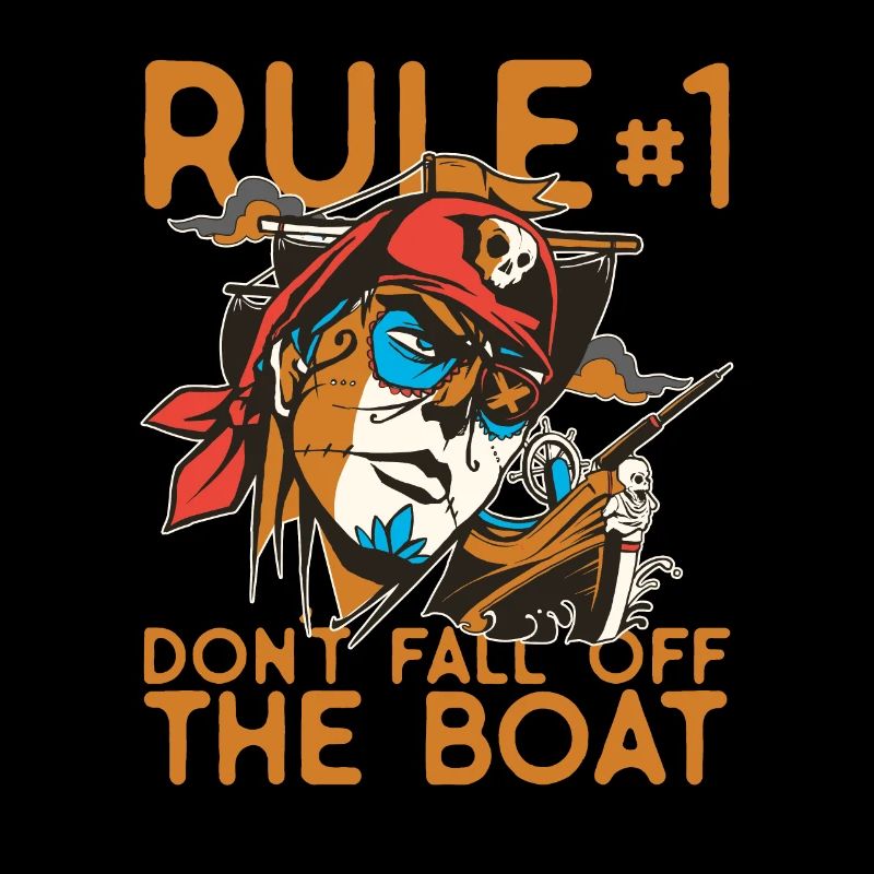 Rule #1: Don't fall off the boat pirates