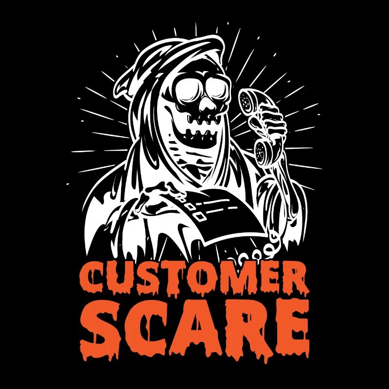 Customer Scare Csr Customer Service Halloween
