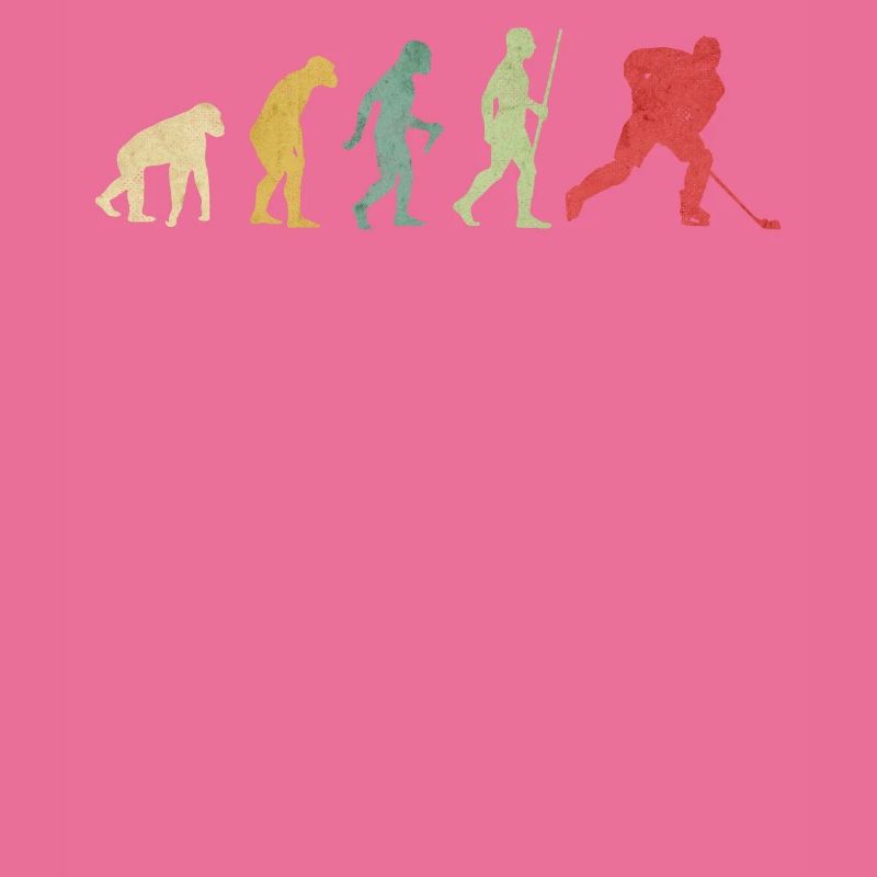 Eishockeyspieler Puck Skating Evolution