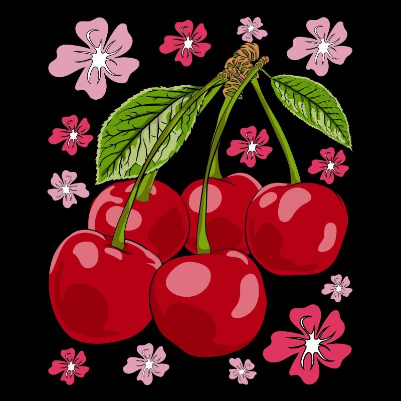 Sakura Cadeau de fruits d’été Cerisier Fleur