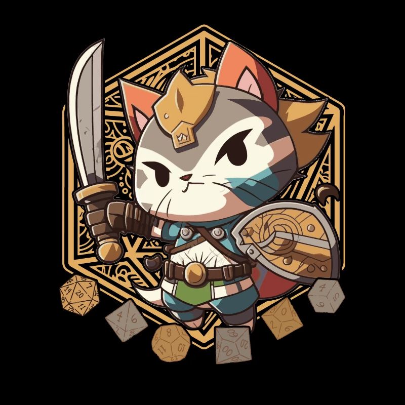 Play Controller Gaming Gamer Samurai Cat