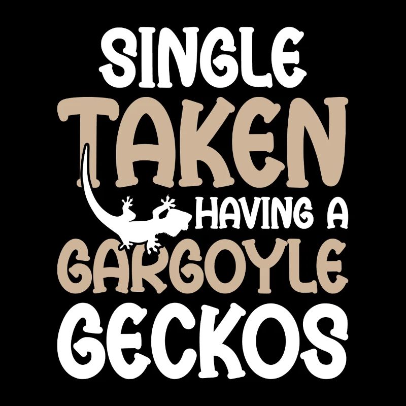 Single pris avec des geckos gargouilles