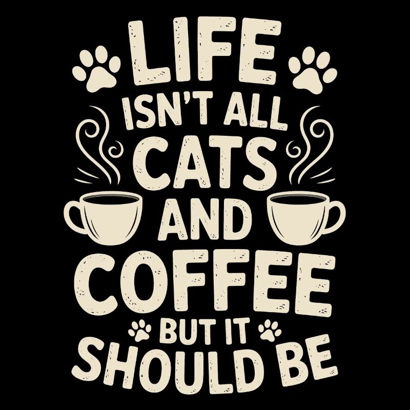 Kaffee Spruch Katzen Lustiges Kaffee Geschenk
